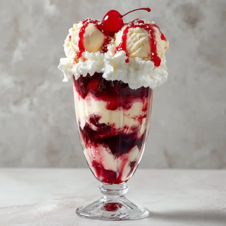 Shirley Temple Ice Cream Float Recipe