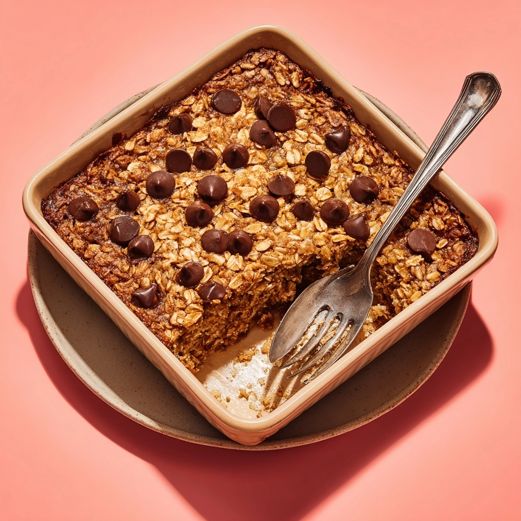 Cinnamon Roll Protein Baked Oats Without Protein Powder Recipe - Recipe Image