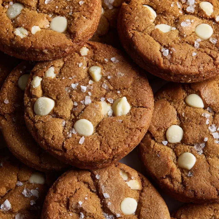 White Chocolate Pumpkin Snickerdoodles Recipe