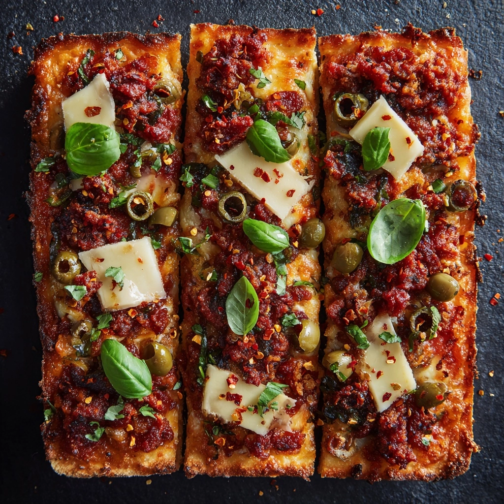 Lasagna Flatbread Recipe - Recipe Image