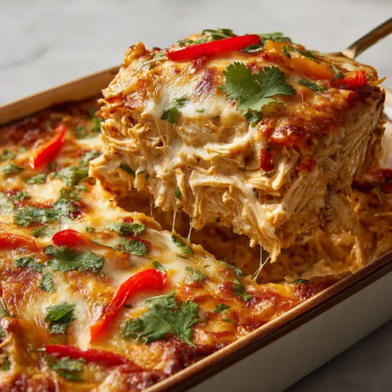Fajita Chicken Casserole Recipe