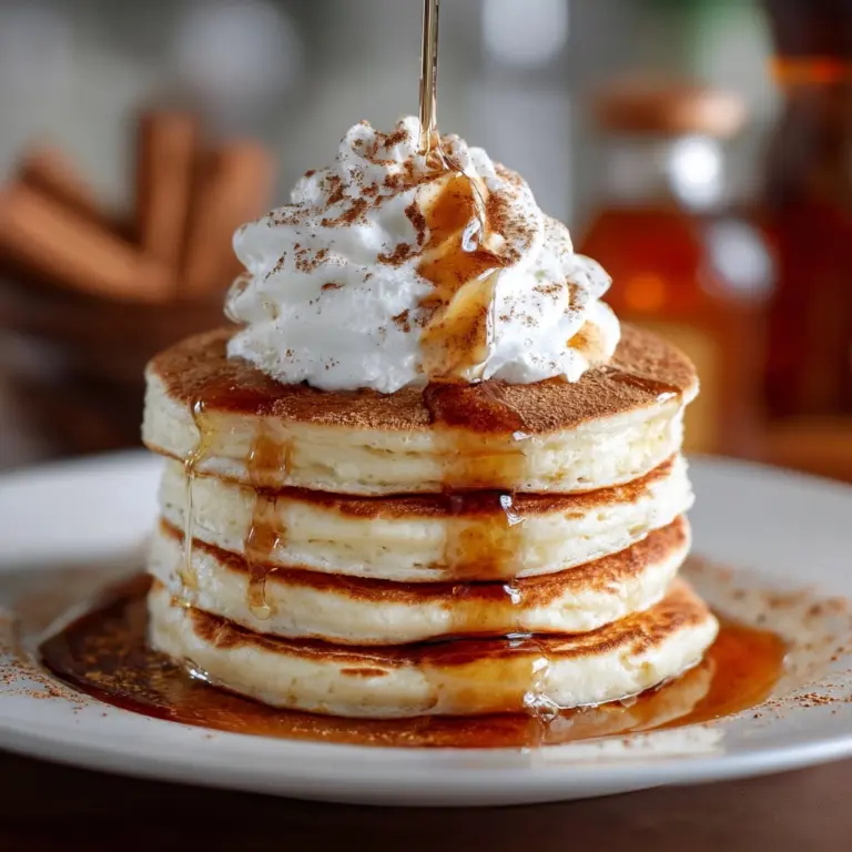 Low-Calorie Protein Pancakes with Cinnamon and Greek Yogurt Recipe