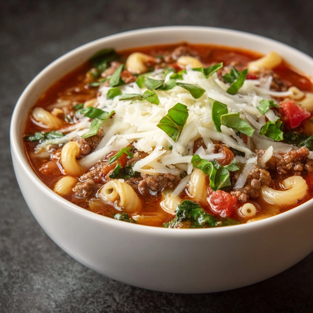 Slow Cooker Stuffed Pepper Soup Recipe - Recipe Image