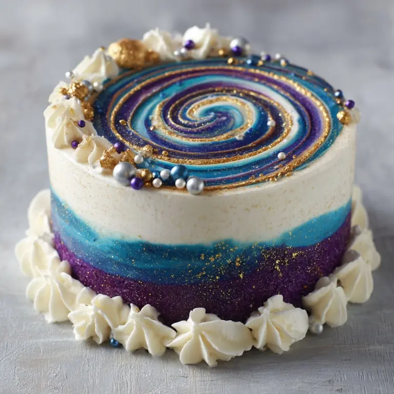 Galaxy Cake Roll Recipe