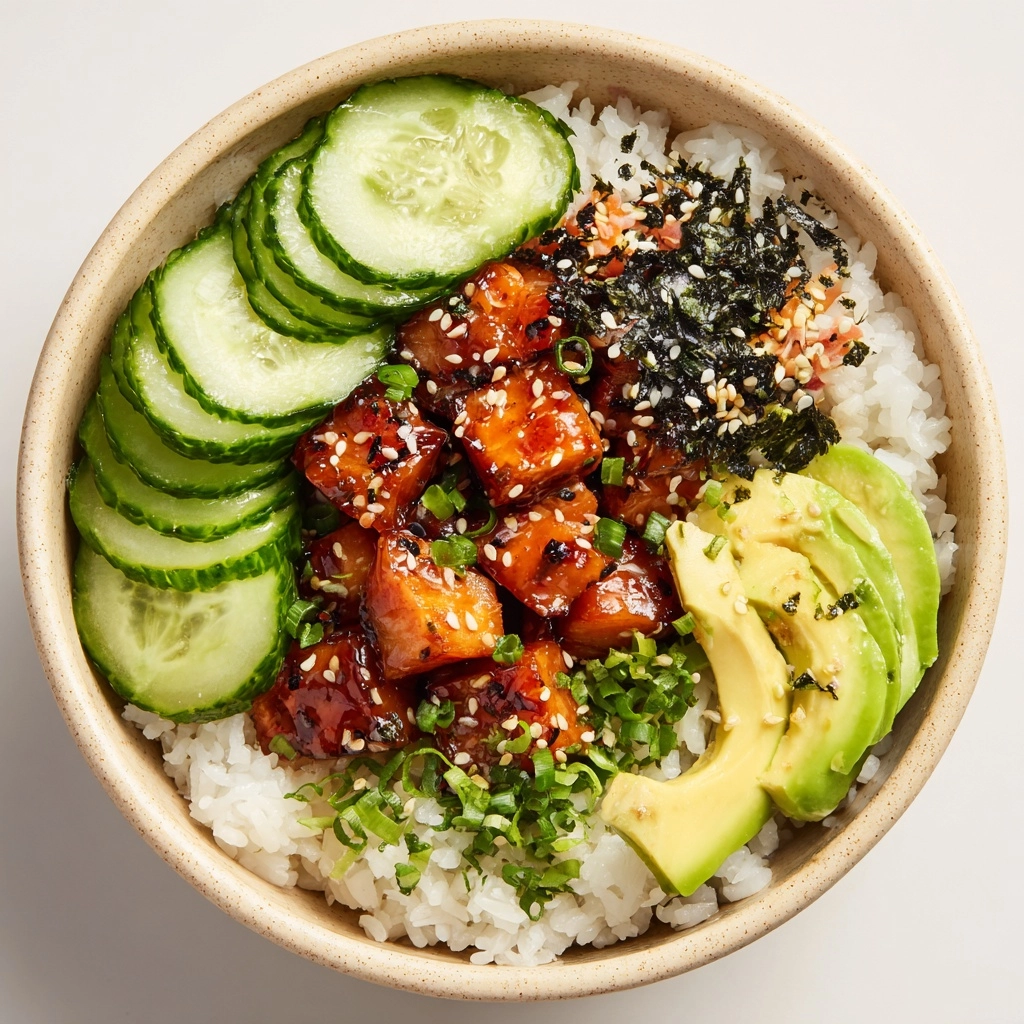 Spicy Salmon Rice Bowl Recipe - Recipe Image