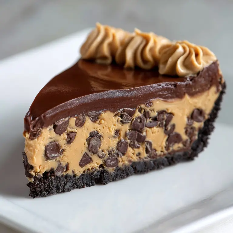 Chocolate Peanut Butter Temptation Pie Recipe