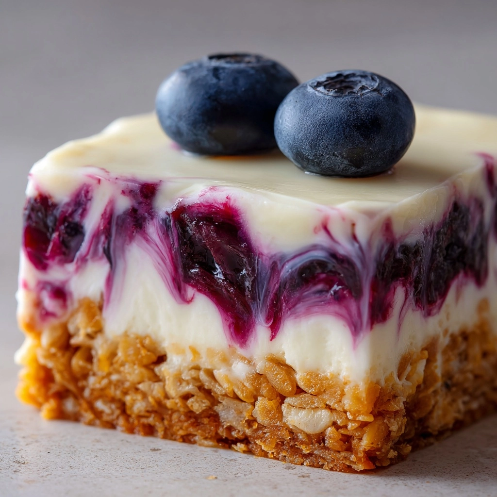 Blueberry Swirl Rice Krispies Treats Recipe - Recipe Image