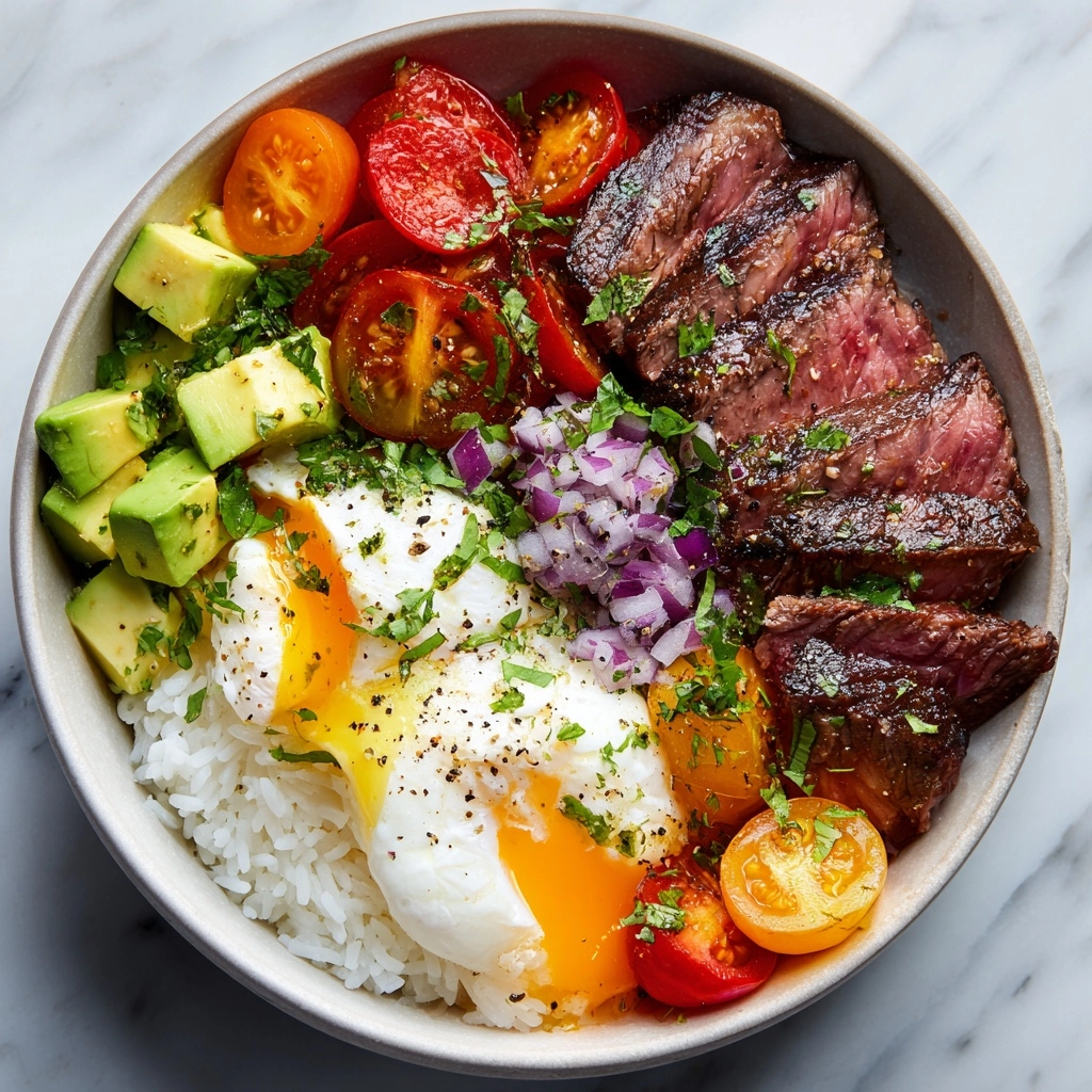 Mediterranean Steak Bowls Recipe - Recipe Image