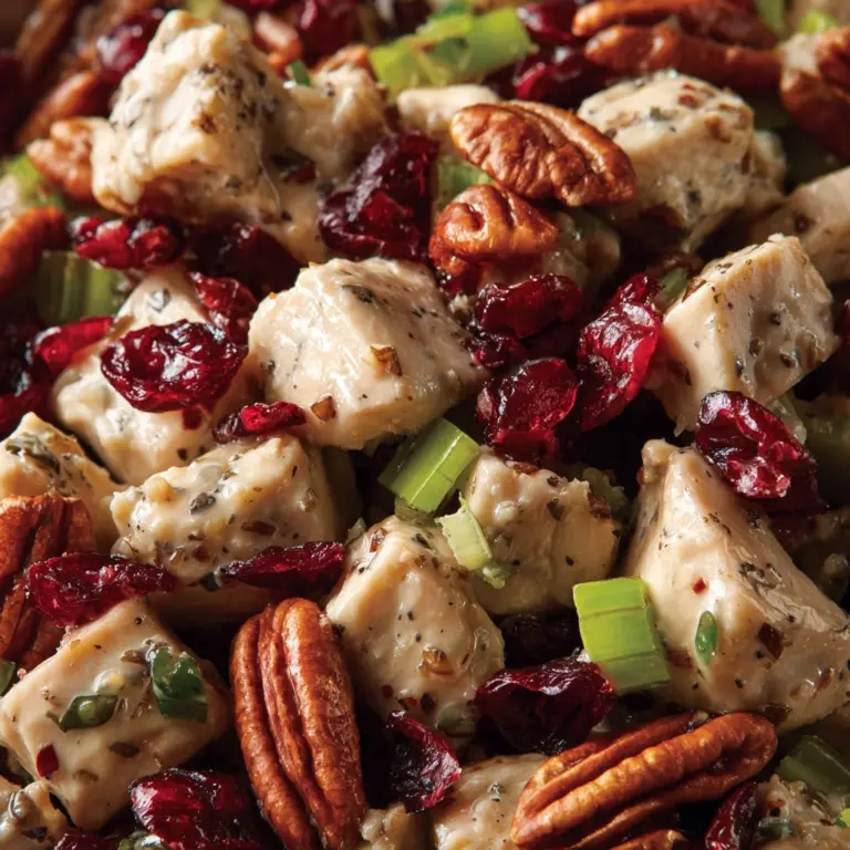 Cranberry Pecan Chicken Salad Recipe
