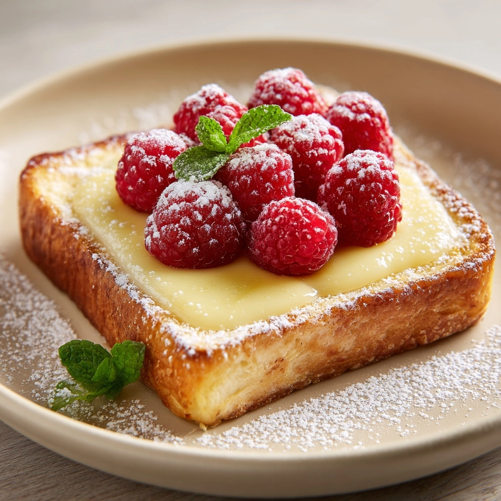 Easy Air Fryer Custard Toast Recipe for Mornings Recipe - Recipe Image