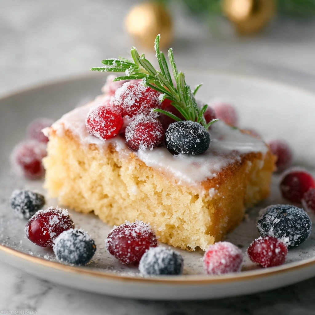 Very Berry Christmas Cake Recipe - Recipe Image
