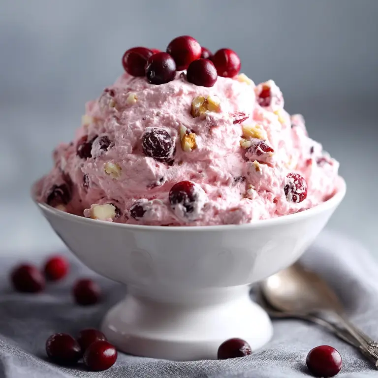 Cranberry Fluff Recipe