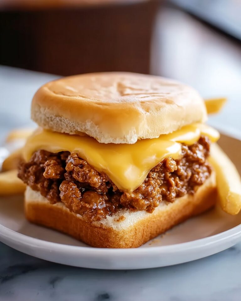 Irresistible Cheese Sloppy Joes the Whole Family Will Devour Recipe