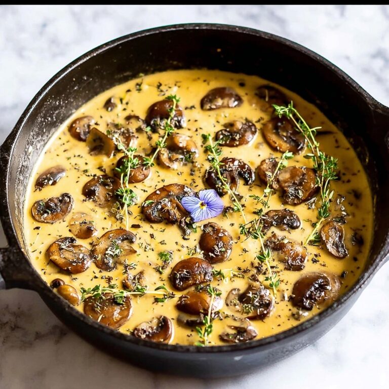 Garlic Mushroom Stroganoff Recipe