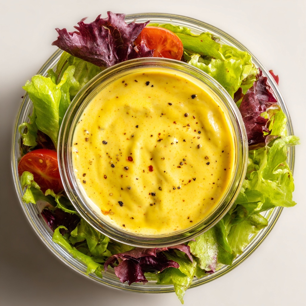 Homemade Honey Mustard Dressing Recipe - Recipe Image
