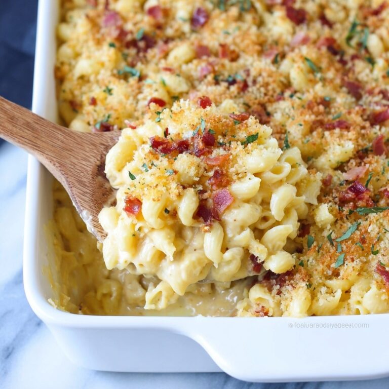 Butternut Squash Mac and Cheese with Bacon Recipe