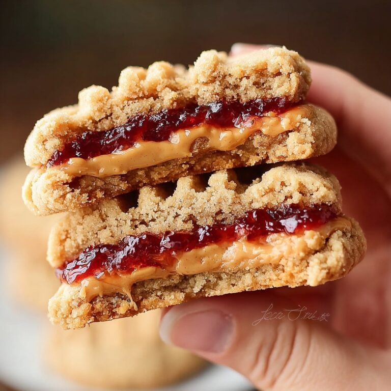 PB&J Stuffed Cookies Recipe
