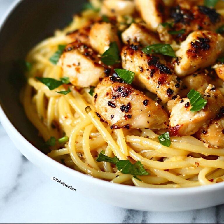 Sweet & Tangy Honey Dijon Chicken & Pasta Recipe