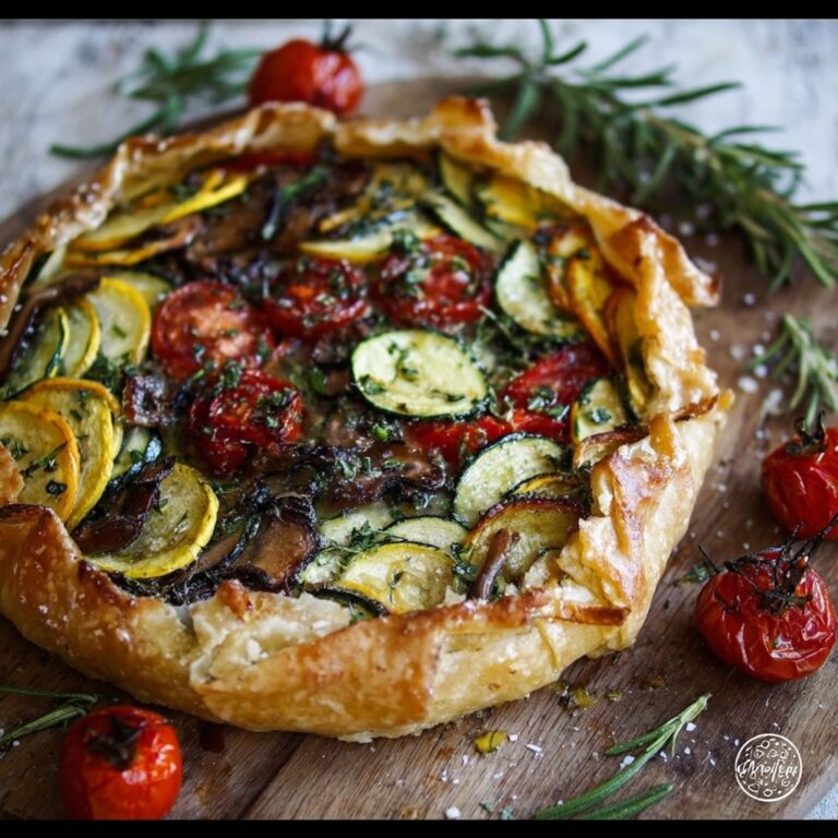 Mediterranean Vegetable Galette Recipe