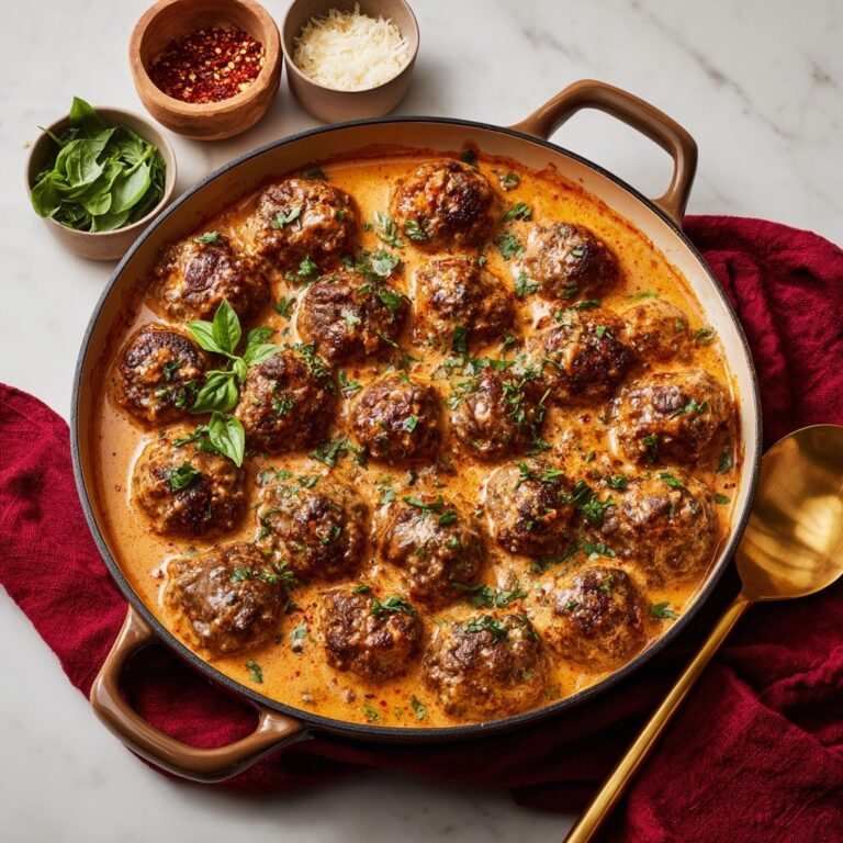 Creamy Sun-Dried Tomato Chicken Meatballs Recipe