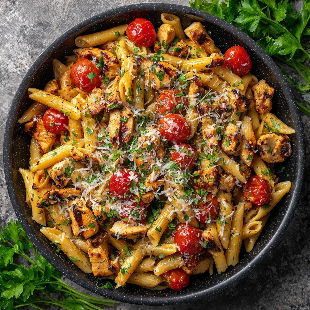 Easy Creamy Cajun Chicken Pasta Recipe - Recipe Image