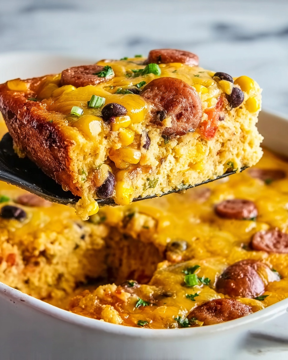Taco Cornbread Casserole: The Easy Weeknight Dinner That Everyone Loves Recipe - Recipe Image