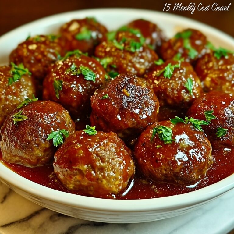 Savory Juicy Meatballs with Marinara and Spaghetti Recipe