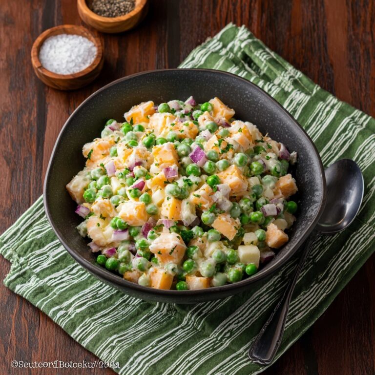 Easy Pea Salad Recipe