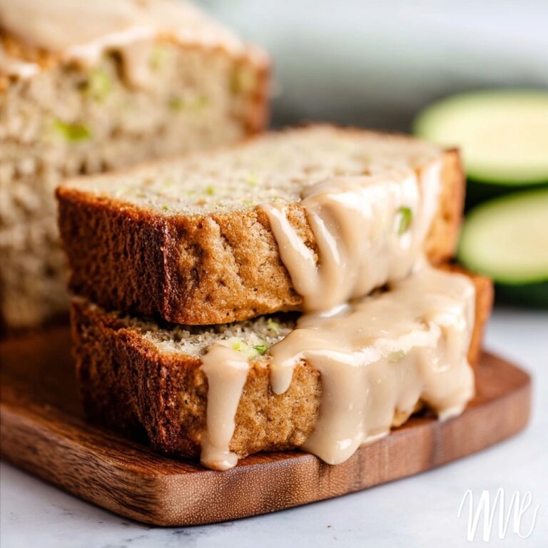 Apple Zucchini Bread with Brown Sugar Frosting Recipe