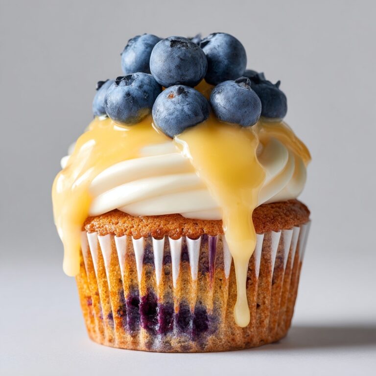 Lemon Blueberry Cupcakes Recipe
