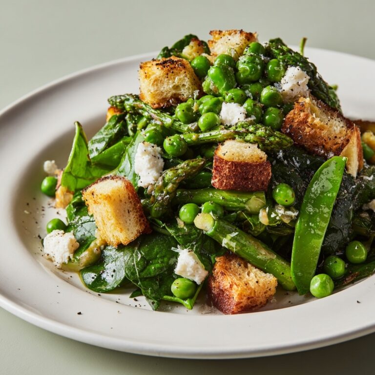 Spring Panzanella Salad Recipe