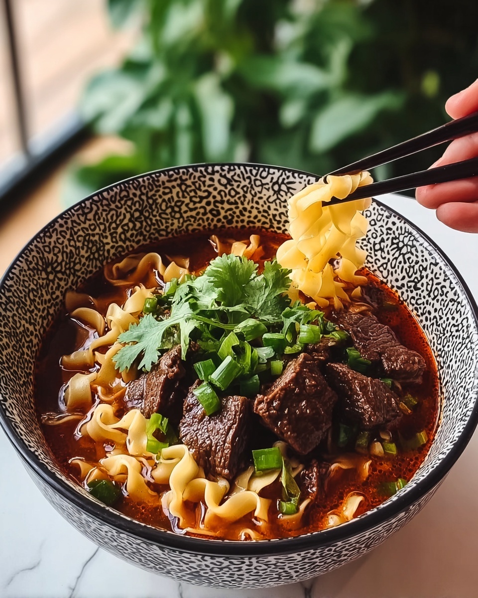 Savory Birria Ramen: A Bold, Spicy Fusion of Comfort and Flavor Recipe - Recipe Image