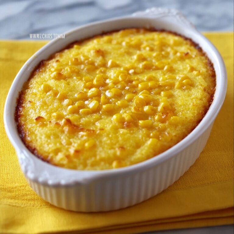 Simple Scalloped Corn Casserole Recipe
