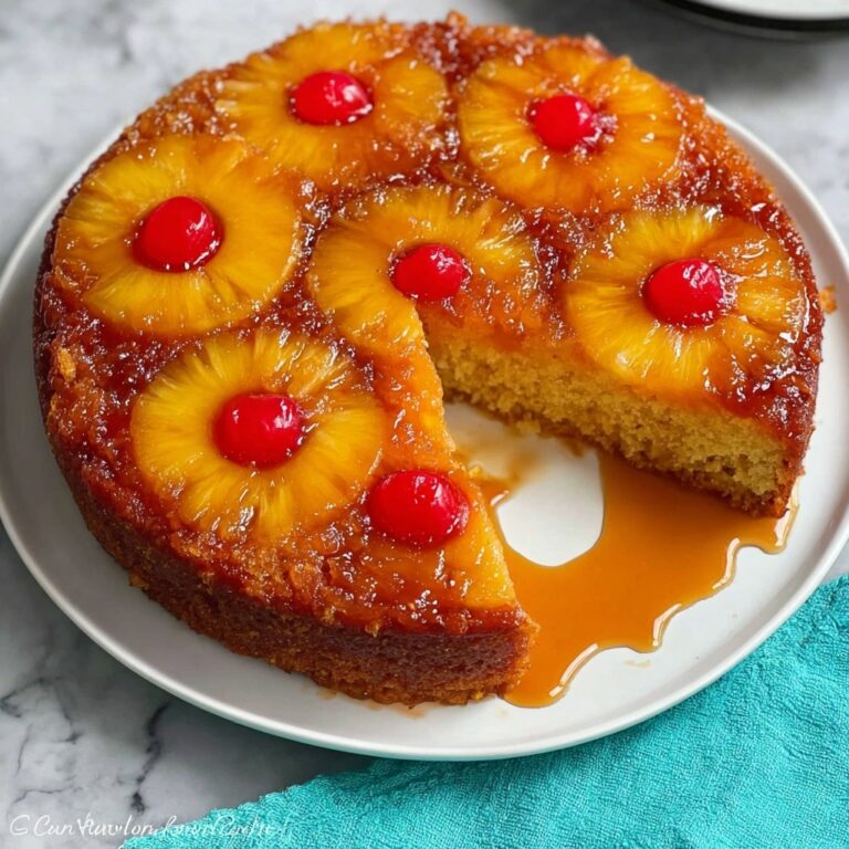 Pineapple Upside Down Cake Recipe