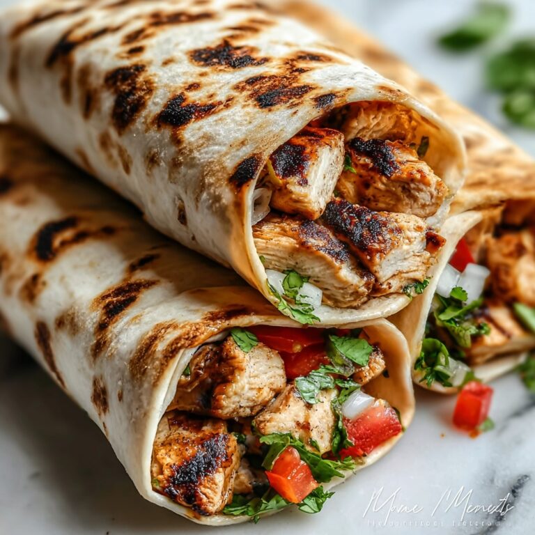 Chipotle Ranch Grilled Chicken Burrito Recipe